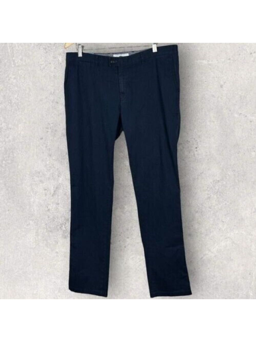 BRAX 33x342 men's navy blue chinos "Felix" stretch trousers pants